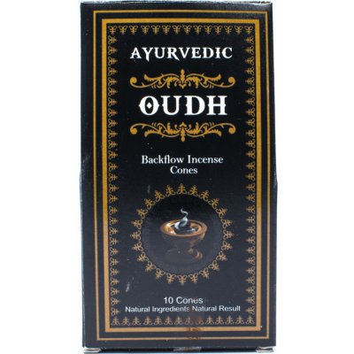 Ayurvedic Oudh indické vonné františky tekoucí dým 10 ks – Zboží Dáma