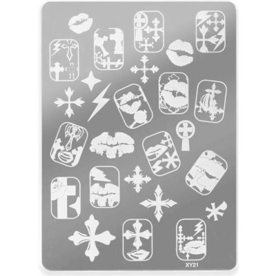 Starnails Razítkovací destička XY 21 – Zboží Dáma