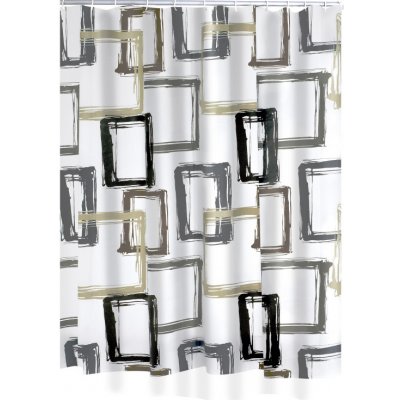 Ridder 32388 PATTERN šedohnědý dekor 180 x 200 cm – Zboží Dáma