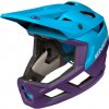 Cyklistická helma Endura MT500 Full Face modrá eletric 2022