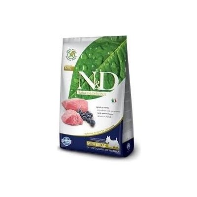 N&D Natural Delicious Grain Free Mini Adult Lamb Blueberry 7 kg – Zboží Mobilmania