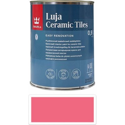 TIKKURILA Luja Ceramic Tiles 0,9 l Starorůžová – Zboží Mobilmania