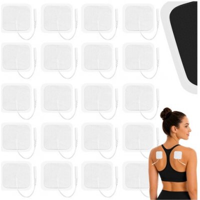 Isomedix gelové elektrody pro TENS/EMS 50 × 50 mm, pin 2 mm (20 ks) – Zboží Dáma