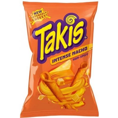 Takis Intense Nacho kukuřičné lupínky s příchutí sýra 100 g – Zboží Dáma