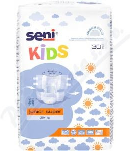 Seni Kids Junior Super pl.kalh.20+kg 30 ks