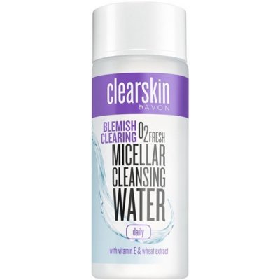 Avon Clearskin čistící micelární pleťová voda s vitamínem E a výtažkem z pšenice 200 ml – Zbozi.Blesk.cz