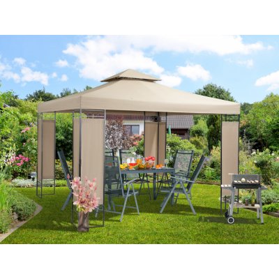 FurniGO Lorca 3x3 taupe – Sleviste.cz