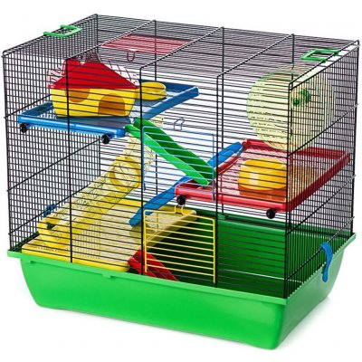Inter Zoo klec Pinky 3 color zelená 50 x 33 x 44,5 cm – Zboží Dáma