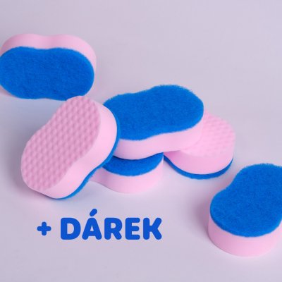 Nanie Scrub čistící nano houbičky s drátěnkou 6 ks – HobbyKompas.cz