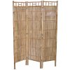 Paraván bambusový natural