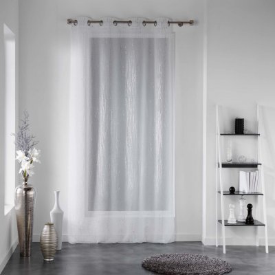 Douceur d'intérieur Rybíz s aplikací FILIANE bílý, 140 x 240 cm bílá – Hledejceny.cz