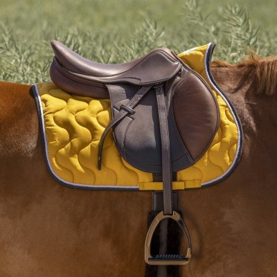 Equitheme Podsedlová dečka Polyfun žlutá – Sleviste.cz