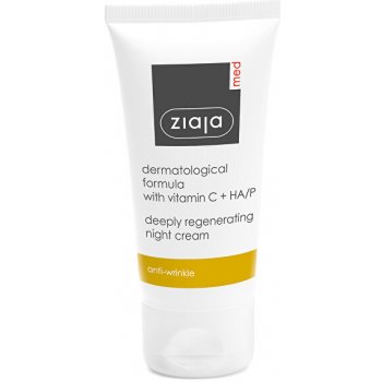 Ziaja Med Deeply Regenerating regenerační noční krém s vitamínem c 50 ml