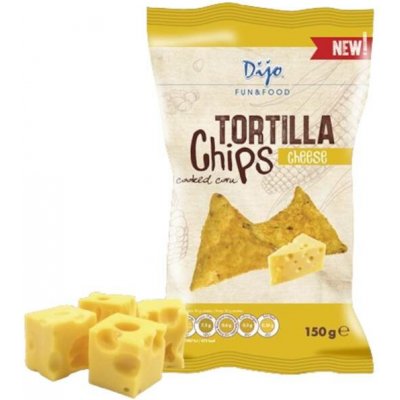 DIJO Tortilla chips Nachos CHEESE 150 g – Sleviste.cz