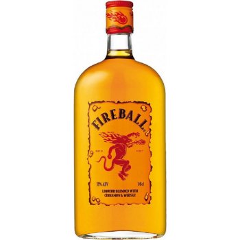 Fireball Cinnamon 33% 0,5 l (holá láhev)