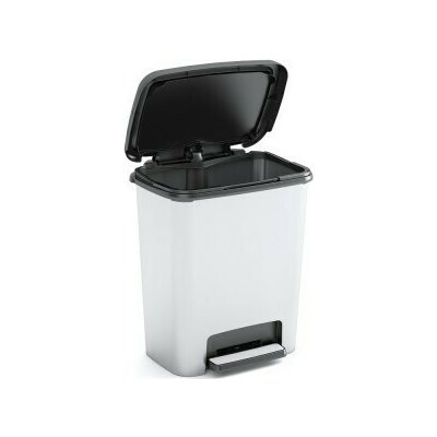 Kis Compatta Style Steel Koš na odpad 25 L, stříbrný – Zbozi.Blesk.cz