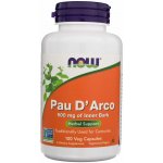 NOW Foods Pau D'Arco, 500 mg 100 veg kapslí – Hledejceny.cz