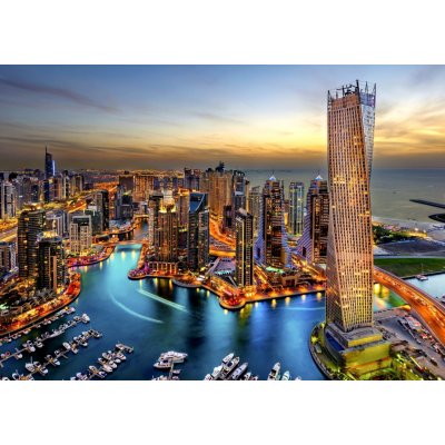 ENJOY Dubajský přístav v noci 1000 dílků – Zboží Mobilmania