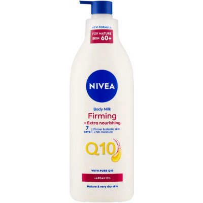 NIVEA Tělové mléko Q10 Arganový olej 400 ml – Zboží Dáma