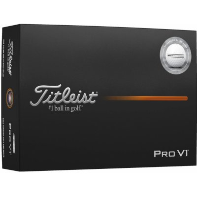Titleist Pro V1 Enhanced Alignment bílé 12 ks – Zboží Mobilmania