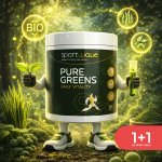 SportWave Pure Greens Daily Vitality citron/ limetka 300 g – Hledejceny.cz