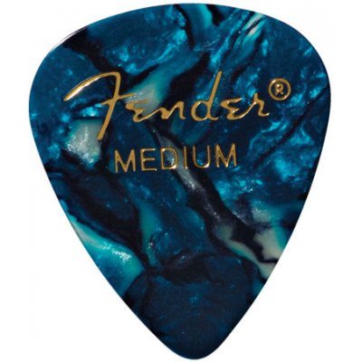 FENDER trsátko 351 Premium Celluloid 1ks Med Ocean Turq – Zboží Dáma