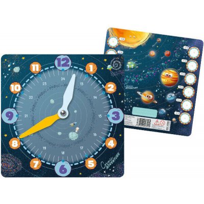 Hodiny dětské školní Cosmic Adventure – Sleviste.cz