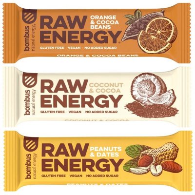 Bombus Raw Energy 3 x 50 g