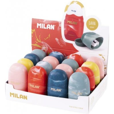 MILAN Capsule Lava Guma + ořezávátko 566455 – Sleviste.cz