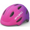 Cyklistická helma Giro Scamp matt pink/purple fade 2023