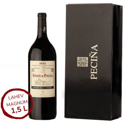 Seňorío de Peciňa Vendimia Seleccionada Magnum suché červené 2001 13,5% 1,5 l (holá láhev) – Hledejceny.cz