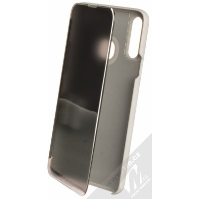 Pouzdro 1Mcz Clear View flipové Samsung Galaxy A20s stříbrné – Zboží Mobilmania