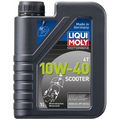 Liqui Moly 1618 RACING SCOOTER 4T 10W-40 1 l – Zbozi.Blesk.cz