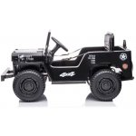 Mamido elektrický vojenský jeep Willys 4x4 černá – Sleviste.cz