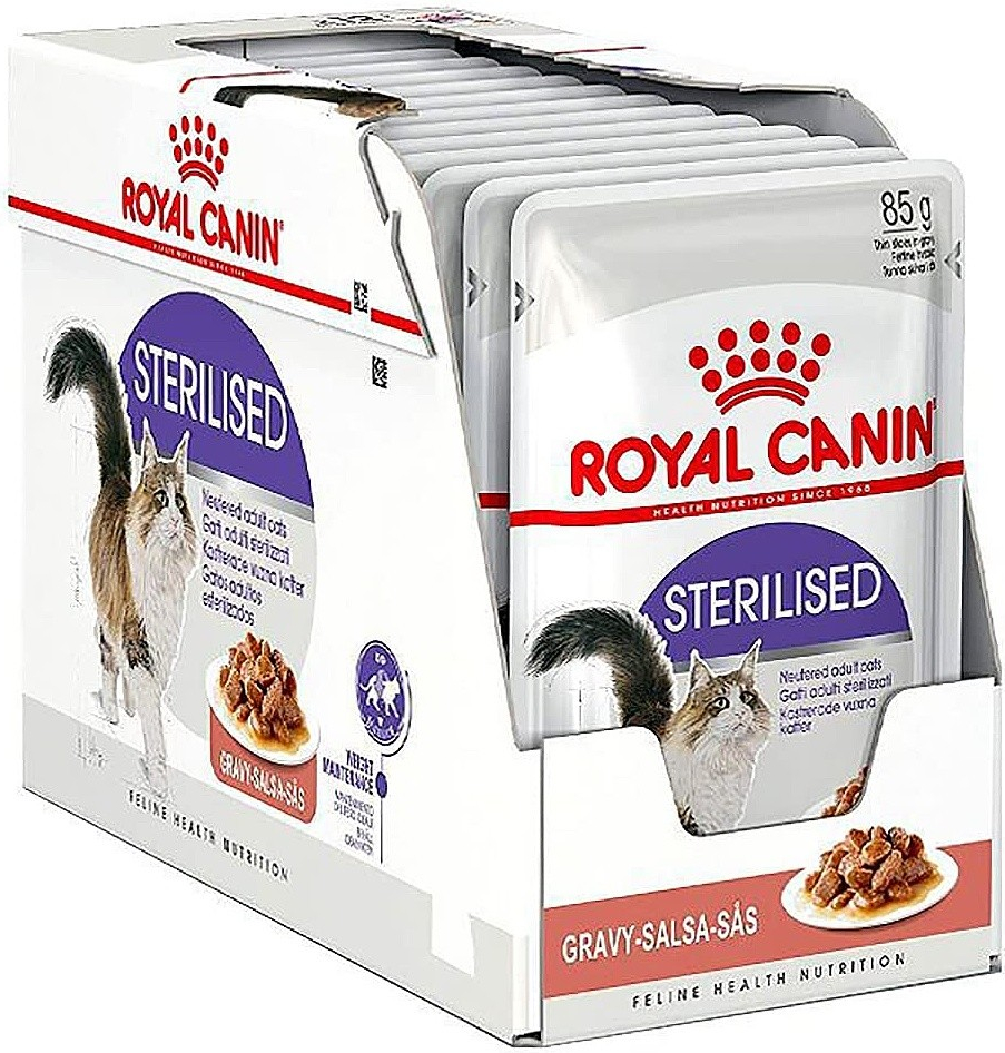 Royal Canin FHN Sterilised in Gravy 12 x 85 g