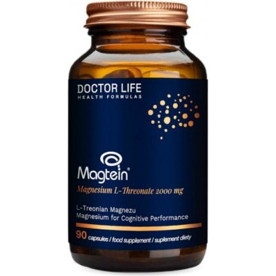 Doctor Life Magtein L-Threonte Magnesium 2000 mg 90 kapslí – Hledejceny.cz