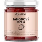 NATIOS Jahodový džem, 80% obsah ovoce, 210 ml – Zboží Dáma