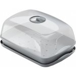 Nohel Garden Miniskleník RESPANA TABLE 3v1 s ventilací šedý 39x26x19cm – Sleviste.cz