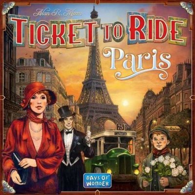 ADC Blackfire Ticket to Ride: Paris – Zbozi.Blesk.cz