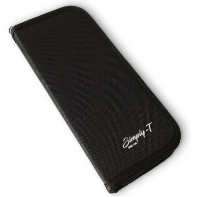 Pouzdro na 10 štětců Simply-T - černé – Zboží Dáma