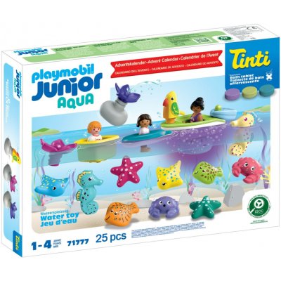 Playmobil JUNIOR & Tinti: Barevná koupací zábava adventní kalendář 2025 – Zboží Dáma