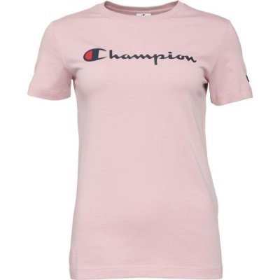 Champion Crewneck T-Shirt růžová