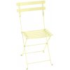 Zahradní židle a křeslo Fermob Skládací židle BISTRO Frosted Lemon