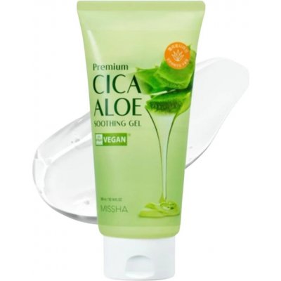 MISSHA Premium Cica Aloe Soothing Gel Prémiový zklidňující gel 300 ml – Hledejceny.cz