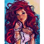 NORIMPEX Diamantové malování Dívka s hnědýma očima 30 x 40 cm – Sleviste.cz