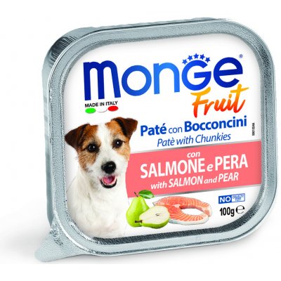 Monge Fruit Adult Dog losos a hrušky 100 g – Hledejceny.cz