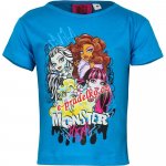 dívčí tričko krátký rukáv disney Monster High modrá – Sleviste.cz