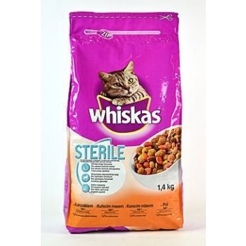 Whiskas Sterile Adult kuřecí 1,4 kg