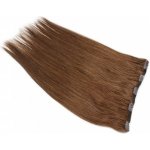 Clip in rychlopás 41cm rovný - středně hnědá – Zboží Dáma