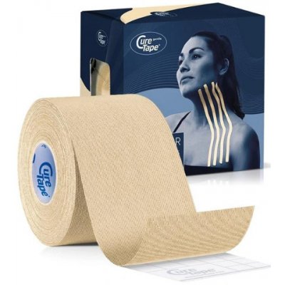 CureTape Gentle kineziologický tejp béžový 5 cm x 5 m – Sleviste.cz